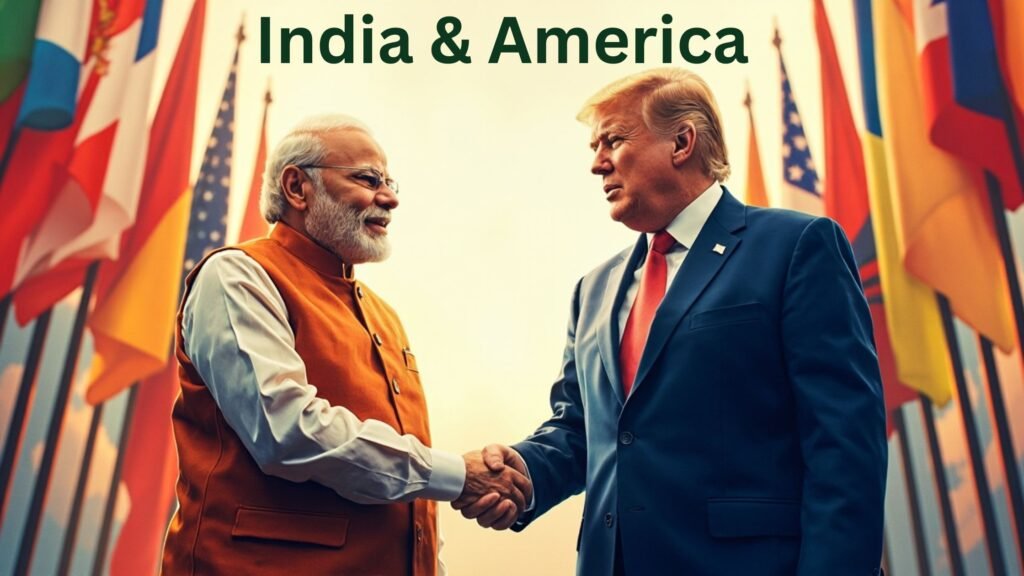 India & America trade relationship banner